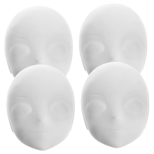 Supvox 4 Stück Teiliges Weiße Blanko PVC Masken Matte Fox Gesichts Masken für DIY Bemalung Handgefertigte Unvollendete Vollgesichts für Halloween Karneval Cosplay und Festlichkeiten Supvox 4 Stück Teiliges Weiße Blanko PVC Masken Matte Fox Gesichts Masken für DIY Bemalung Handgefertigte Unvollendete Vollgesichts für Halloween Karneval Cosplay und Festlichkeiten von Supvox