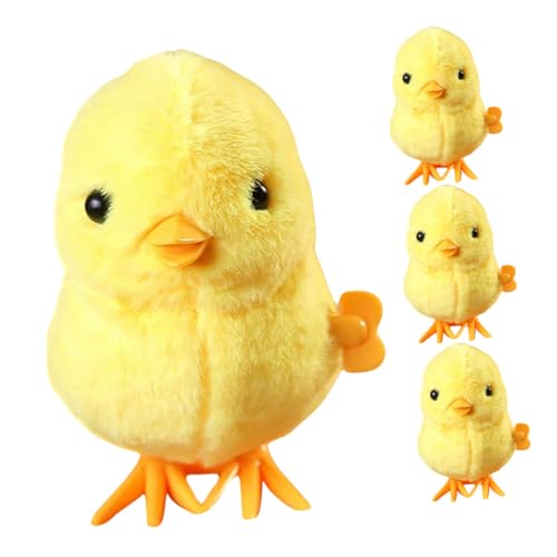 Supvox 4 Stück Teiliges Wind up Küken aus Plüsch Lustige Hüpfende Tierfiguren für Kinderparty Buntes Federtier Geschenk Robust und Kindgerecht als Partygeschenk und Raumdekoration Supvox 4 Stück Teiliges Wind up Küken aus Plüsch Lustige Hüpfende Tierfiguren für Kinderparty Buntes Federtier Geschenk Robust und Kindgerecht als Partygeschenk und Raumdekoration von Supvox
