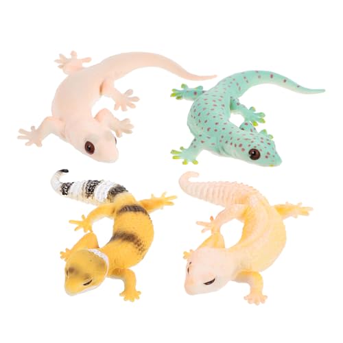 Supvox 4 Stück Tiermodell- -Gecko Realistisches Gecko- Simulations-Gecko-Figuren Simulation Tiermodell Simulation Tierfigur Gecko-Modell Plastik Supvox 4 Stück Tiermodell- -Gecko Realistisches Gecko- Simulations-Gecko-Figuren Simulation Tiermodell Simulation Tierfigur Gecko-Modell Plastik von Supvox