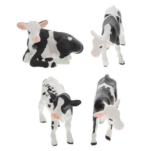 Supvox 4 Stück Tiermodell bauernhoftiere kinderspielzeug Tiere für Puppenhaus Interaktive Tierfiguren Lernspielzeug für Farm Tiere Kuhfiguren -Nutztiere Plastik Supvox 4 Stück Tiermodell bauernhoftiere kinderspielzeug Tiere für Puppenhaus Interaktive Tierfiguren Lernspielzeug für Farm Tiere Kuhfiguren -Nutztiere Plastik von Supvox