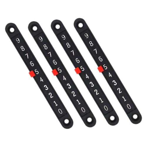 Supvox 4 Stück Tischfußball Punktezähler Strapazierfähigem Kunststoff Kindgerechtes Design für Familienfeiern und Partys Punktesystem für Mehrere Spieler Supvox 4 Stück Tischfußball Punktezähler Strapazierfähigem Kunststoff Kindgerechtes Design für Familienfeiern und Partys Punktesystem für Mehrere Spieler von Supvox