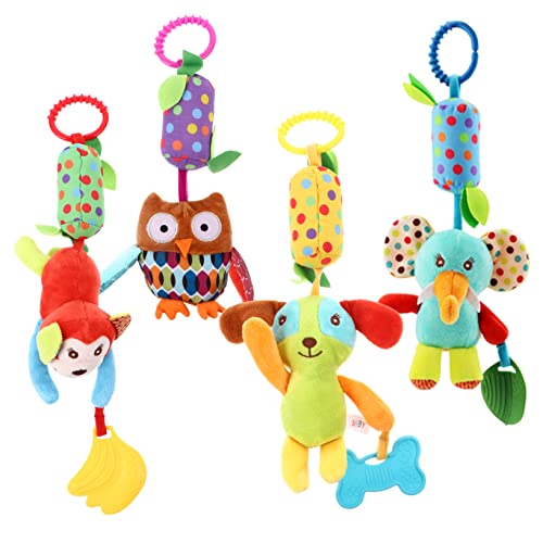 Supvox 4 Stück Windspielbett Zum Aufhängen Sensorisches Greifrassel Babybett Quietschendes Kinderspielzeug Für Kinderbetten Babyrassel Plastik Supvox 4 Stück Windspielbett Zum Aufhängen Sensorisches Greifrassel Babybett Quietschendes Kinderspielzeug Für Kinderbetten Babyrassel Plastik von Supvox