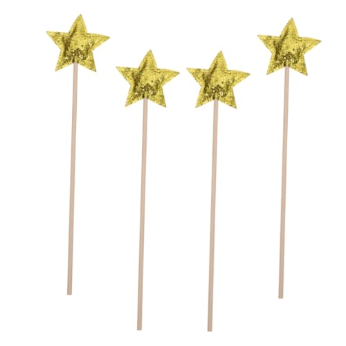 Supvox 4 Stück Zauberstab Requisiten Zauberstäbe Party Stöcke Fee Geburtstagsgeschenk Für Mädchen Zauberstab Kostüm Requisiten Sternenstab Hölzern Golden Supvox 4 Stück Zauberstab Requisiten Zauberstäbe Party Stöcke Fee Geburtstagsgeschenk Für Mädchen Zauberstab Kostüm Requisiten Sternenstab Hölzern Golden von Supvox