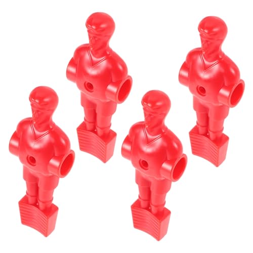 Supvox Tischfußballfiguren 4 Stücke Kleiner Fußballspieler Zubehör für Tischfußballspiel Robust und Austauschbar für Zuhause und Büro von Supvox