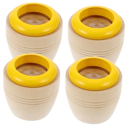 Supvox 4stücke Kleines Holz Farbenspiel Junge Mädchen Spielzeug Klassische Farbenspiele Lustiges Farbenspiel Pädagogisches Kinderspielzeug Geschenke von Supvox