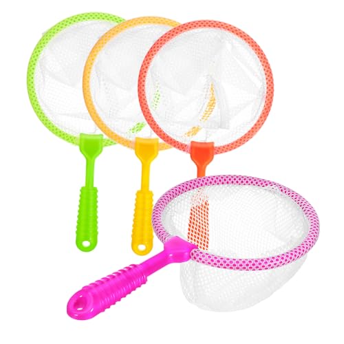 Supvox 4 Stück -fischernetztasche Netze Fangen Strandspielzeug Für Kleinkinder Fangen Fischnetz -fischernetze Angelsachen Für Insektenfangnetze Plastik Supvox 4 Stück -fischernetztasche Netze Fangen Strandspielzeug Für Kleinkinder Fangen Fischnetz -fischernetze Angelsachen Für Insektenfangnetze Plastik von Supvox