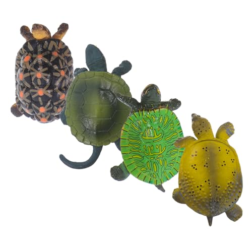 Supvox 4 Stücke Realistische Schildkröten Spielzeugfiguren für Partys Geburtstagsdekoration und Lernspielzeug Supvox 4 Stücke Realistische Schildkröten Spielzeugfiguren für Partys Geburtstagsdekoration und Lernspielzeug von Supvox