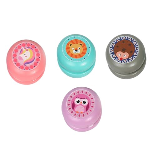 Supvox 4 Stücke Teiliges Holz für Kreatives Cartoon Einhorn Finger Bälle für Geschicklichkeitstraining und Koordination Supvox 4 Stücke Teiliges Holz für Kreatives Cartoon Einhorn Finger Bälle für Geschicklichkeitstraining und Koordination von Supvox
