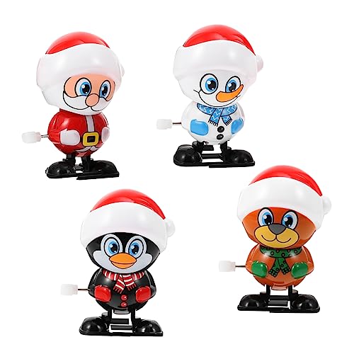 Supvox 4 Stücke Teiliges Weihnachts Aufziehspielzeug für Lustige Deko für Festliche Anlässe Mechanisches ohne Batterien Mitbringsel für Eltern Junge Mädchen Interaktionen Supvox 4 Stücke Teiliges Weihnachts Aufziehspielzeug für Lustige Deko für Festliche Anlässe Mechanisches ohne Batterien Mitbringsel für Eltern Junge Mädchen Interaktionen von Supvox