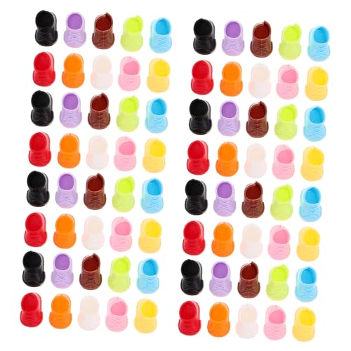 Supvox 40 Paare Miniaturschuhe für Puppen Farben Je Flache Schuhe und Kurze Stiefel Vielseitige Puppenschuhe für Sitzen und Stehen Puppenzubehör für Sammeln und Spiel Supvox 40 Paare Miniaturschuhe für Puppen Farben Je Flache Schuhe und Kurze Stiefel Vielseitige Puppenschuhe für Sitzen und Stehen Puppenzubehör für Sammeln und Spiel von Supvox