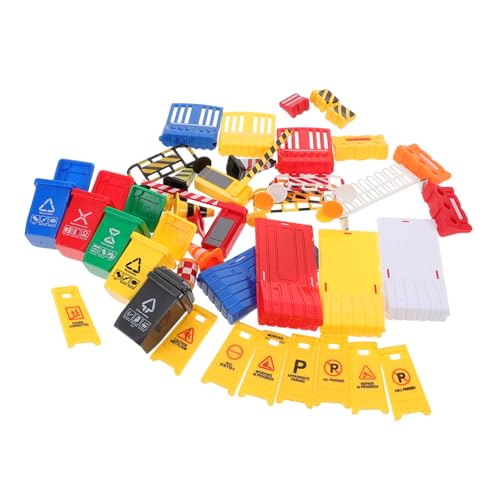Supvox 40 Stück Frühe Bildungsprostikspielzeug Mini-konstruktionskegel Spielzeugkit Für Sicherheitserziehung Mülleimer Stoppschild- Verkehrskegel-spielset Minifass Abs Supvox 40 Stück Frühe Bildungsprostikspielzeug Mini-konstruktionskegel Spielzeugkit Für Sicherheitserziehung Mülleimer Stoppschild- Verkehrskegel-spielset Minifass Abs von Supvox