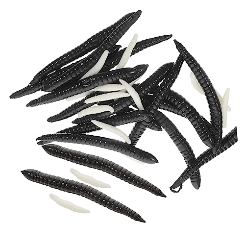 Supvox 40 Stück Simuliertes Insektenspielzeug Streichspielzeug Gefälscht Neuartiges Partyspielzeug Realistische Fehler Maden-Requisiten Ekelhafte Maden Gruselige Requisite Plastik Supvox 40 Stück Simuliertes Insektenspielzeug Streichspielzeug Gefälscht Neuartiges Partyspielzeug Realistische Fehler Maden-Requisiten Ekelhafte Maden Gruselige Requisite Plastik von Supvox