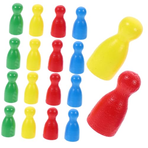 Supvox 40 Stück Stück Schachfiguren aus Holz Schachbrett Planke Bildungsspielzeug Tischmarker Zubehör für Brettspiele Tabletop-Spielkomponente Brettspiele Bauern Supvox 40 Stück Stück Schachfiguren aus Holz Schachbrett Planke Bildungsspielzeug Tischmarker Zubehör für Brettspiele Tabletop-Spielkomponente Brettspiele Bauern von Supvox