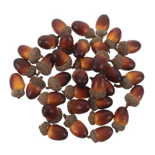 Supvox 40 Stück Teiliges Künstliche Eicheln mit Realistischer Textur und Naturkappe Kleine Dekoeicheln als Vase Füller Leicht und Langlebig für DIY Basteln Herbst Tischdeko Hochzeit und Supvox 40 Stück Teiliges Künstliche Eicheln mit Realistischer Textur und Naturkappe Kleine Dekoeicheln als Vase Füller Leicht und Langlebig für DIY Basteln Herbst Tischdeko Hochzeit und von Supvox