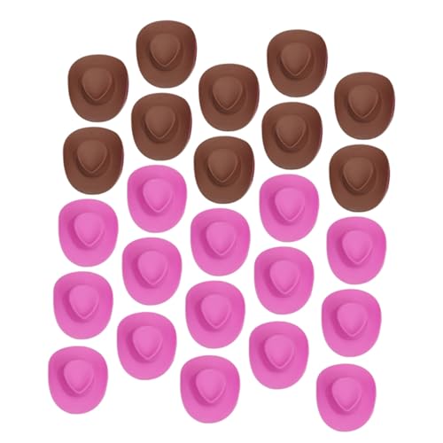 Supvox 40 Stück Teiliges Mini Cowboy Hüte Kunststoff Miniatur Puppenhut Dekoration Vielseitig Leicht und Langlebig für Puppenhaus und Bastelbedarf Supvox 40 Stück Teiliges Mini Cowboy Hüte Kunststoff Miniatur Puppenhut Dekoration Vielseitig Leicht und Langlebig für Puppenhaus und Bastelbedarf von Supvox