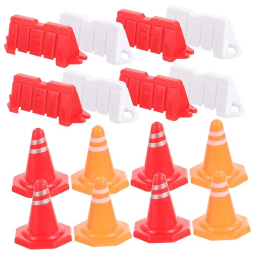 Supvox 40 Stück Teiliges Mini verkehrszeichen Spielset mit Roten und Orangen Pp straßensperren Sowie Weißen und Roten Wasserbarrieren Pädagogisches Rollenspielzeug für Verkehrssicherheit Supvox 40 Stück Teiliges Mini verkehrszeichen Spielset mit Roten und Orangen Pp straßensperren Sowie Weißen und Roten Wasserbarrieren Pädagogisches Rollenspielzeug für Verkehrssicherheit von Supvox