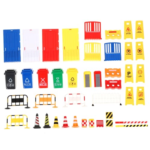 Supvox 40 Stück Teiliges Miniatur verkehrszeichen mit Straßenblockaden und Baustellenabsperrungen Pädagogisches Lernspielzeug für Verkehrserziehung und Eltern Junge Mädchen interaktion Supvox 40 Stück Teiliges Miniatur verkehrszeichen mit Straßenblockaden und Baustellenabsperrungen Pädagogisches Lernspielzeug für Verkehrserziehung und Eltern Junge Mädchen interaktion von Supvox
