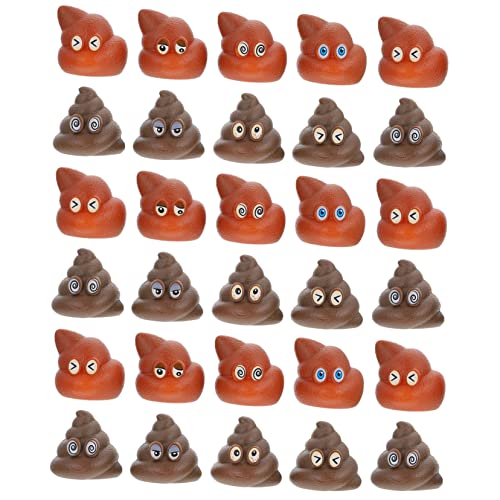 Supvox 40 Stück Teiliges Realistische Poo Form Spielzeuge Kreative Scherzartikel für Leichtes Plastik Kompakt und Tragbar für Partyspaß und Wurfspiele Supvox 40 Stück Teiliges Realistische Poo Form Spielzeuge Kreative Scherzartikel für Leichtes Plastik Kompakt und Tragbar für Partyspaß und Wurfspiele von Supvox