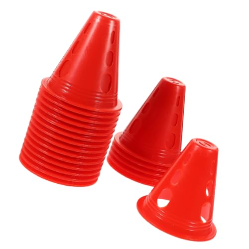 Supvox 40 Stück Teiliges Trainingskegel aus Stabilem Winddichte und Stapelbare Roller Skating Markierungshütchen für Agilitätstraining und Straßensperren für Skating und Fußballtraining Supvox 40 Stück Teiliges Trainingskegel aus Stabilem Winddichte und Stapelbare Roller Skating Markierungshütchen für Agilitätstraining und Straßensperren für Skating und Fußballtraining von Supvox