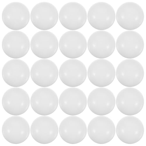 Supvox 40 Stück Teiliges Weiße Öffbare Leichtgewichtige Wiederverwendbare Raffle Kugeln für Partys Gewinnspiele Spiele und Veranstaltungen Geeignet von Supvox
