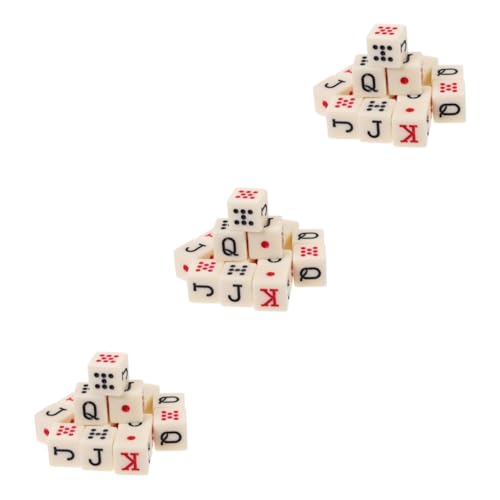 Supvox 45 Stück Teiliges Pokerwürfel aus Acryl Lustige Spielwürfel für Partyspaß Langlebige Poker Dice Props für Familienspiele und Reisegebrauch Vielseitig und Einfach zu Verwenden Supvox 45 Stück Teiliges Pokerwürfel aus Acryl Lustige Spielwürfel für Partyspaß Langlebige Poker Dice Props für Familienspiele und Reisegebrauch Vielseitig und Einfach zu Verwenden von Supvox