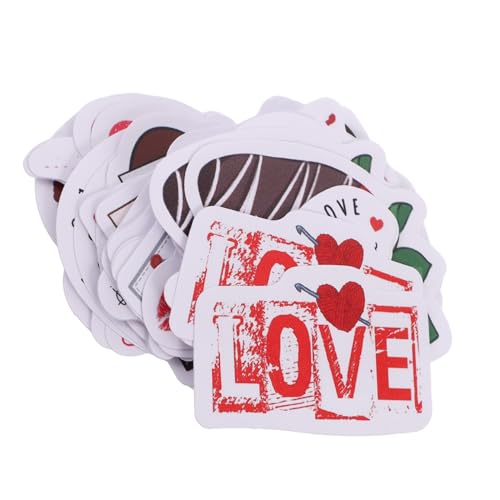 Supvox 46 Teiliges Handbuch Zum Valentinstag Dekoration Scrapbook Zubehör Scrapbooking Zubehör Für Teenager Liebe Scrapbook Zubehör Valentinstag Requisiten Scrapbook Zubehör Set von Supvox