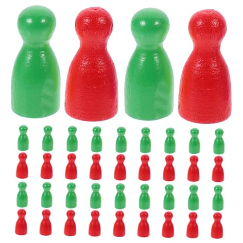 Supvox 48 Stück Teiliges Holzspielsteine für Brettspiele Menschliche Form Spielzubehör für Schach und Andere Gesellschaftsspiele und Je Supvox 48 Stück Teiliges Holzspielsteine für Brettspiele Menschliche Form Spielzubehör für Schach und Andere Gesellschaftsspiele und Je von Supvox