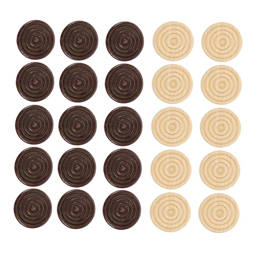 Supvox 48 Stück Überprüfte Schachzubehör Mini Brettspiel Dame Prüfer runde Dame nur groß kinderschachspiel Schach zubehör boardgame Dame für Spiele Zubehör für Backgammonspiele hölzern Supvox 48 Stück Überprüfte Schachzubehör Mini Brettspiel Dame Prüfer runde Dame nur groß kinderschachspiel Schach zubehör boardgame Dame für Spiele Zubehör für Backgammonspiele hölzern von Supvox