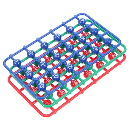 Supvox 49 Stück Teiliges Bingo Balls Farbige Nummern Bälle für Party und Verlosungsspiele Langlebig und Bruchsicher Einfache Handhabung für Events und Unterhaltung von Supvox