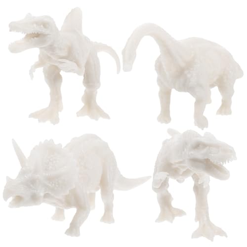 Supvox 4Stücke Dinosaurier Graffiti Teiliges DIY Malset Mit Brachiosaurus Triceratops Und Stegosaurus Für Kreative Zum Zeichnen Und Gestalten von Supvox