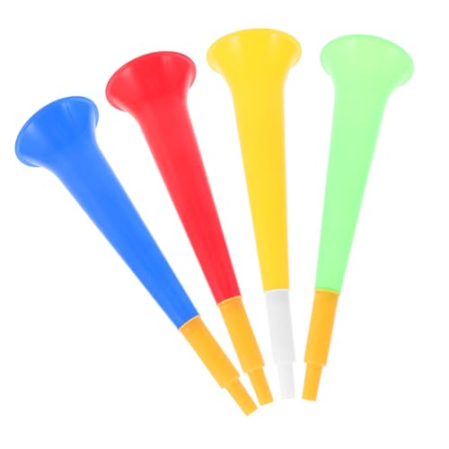 Supvox 4Stücke Fußball Geräuschmacher Trompeten für Partys und Sportveranstaltungen Sicheres und Fröhliches Musikspielzeug aus Vielseitig Einsetzbar von Supvox