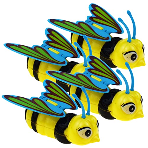 Supvox 4Stücke Kawaii Bienenspielzeug Aufziehspielzeug Bienenform für Lustige Spielzeuge für Kreatives Perfektes für Kindergeburtstage und Dekoration Langlebig Supvox 4Stücke Kawaii Bienenspielzeug Aufziehspielzeug Bienenform für Lustige Spielzeuge für Kreatives Perfektes für Kindergeburtstage und Dekoration Langlebig von Supvox