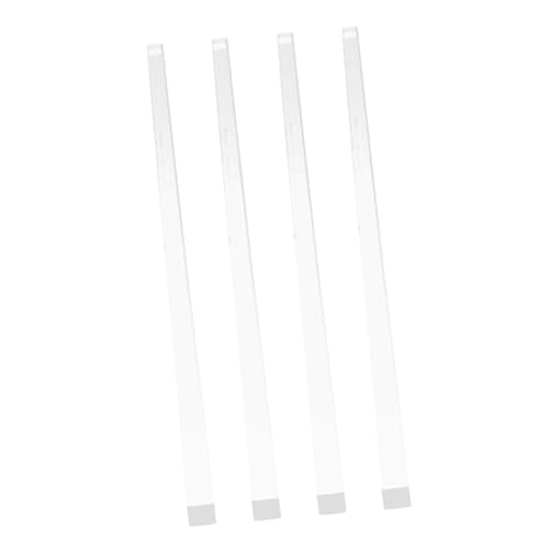 Supvox 4Stücke Kristall Mahjong Lineal Klarer Pusher Stick Für Präzises Anordnen Wiederverwendbare Mahjong Drücker Für Spielerlebnis Zu Hause von Supvox