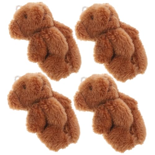 Supvox 4stücke Mini Bärenpuppe Dekoration Niedliche Plüschbären Für Puppenhaus Und Schlüsselring Langlebige Und Realistische Tierfiguren Für -projekte Und Supvox 4stücke Mini Bärenpuppe Dekoration Niedliche Plüschbären Für Puppenhaus Und Schlüsselring Langlebige Und Realistische Tierfiguren Für -projekte Und von Supvox