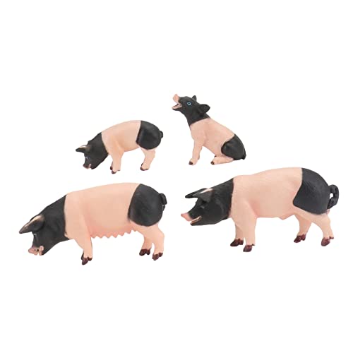 Supvox 4Stücke Mini Schweinemodell Spielzeugset Teiliges für Realistische Farmtiere für Kreative Spielwelten Lernspielzeug Tierkognition Supvox 4Stücke Mini Schweinemodell Spielzeugset Teiliges für Realistische Farmtiere für Kreative Spielwelten Lernspielzeug Tierkognition von Supvox