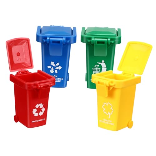 Supvox 4Stücke Müllsortierspielzeug für Mülleimer Pädagogisches Abfalltrennungsspielzeug Robuste Kunststoffstruktur für Jungen und Ab Jahr Supvox 4Stücke Müllsortierspielzeug für Mülleimer Pädagogisches Abfalltrennungsspielzeug Robuste Kunststoffstruktur für Jungen und Ab Jahr von Supvox