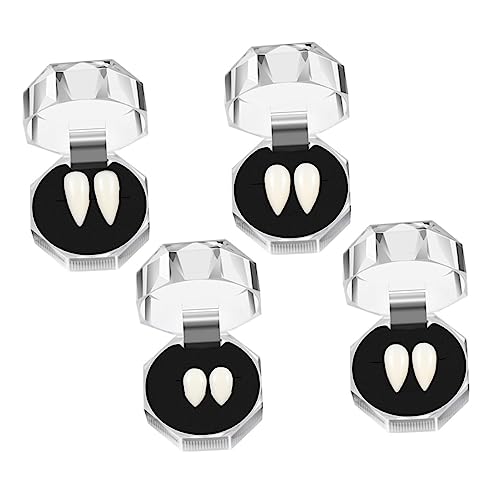Supvox 4Stücke Nützliche Halloween Prothesen Zombie Zähne Cosplay Zubehör Für Partys Festivals Für Kreatives Make Up Supvox 4Stücke Nützliche Halloween Prothesen Zombie Zähne Cosplay Zubehör Für Partys Festivals Für Kreatives Make Up von Supvox