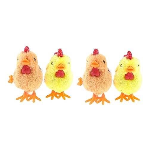 Supvox 4Stücke Plüsch Küken mit Aufziehmechanismus Dekoration für Kinderzimmer Nostalgie zur Stressbewältigung und Aufmerksamkeitserregend für Feste und Feiern Supvox 4Stücke Plüsch Küken mit Aufziehmechanismus Dekoration für Kinderzimmer Nostalgie zur Stressbewältigung und Aufmerksamkeitserregend für Feste und Feiern von Supvox