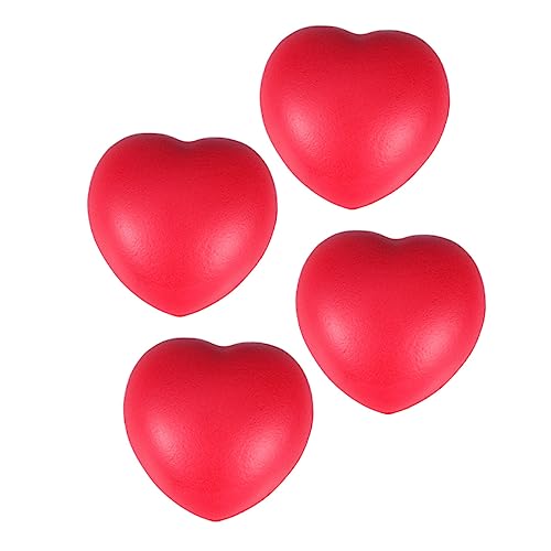 Supvox 4Stücke Stressball Herzform Stress Bälle aus PU Flexibles Bürospielzeug zur zur Stressbewältigung für Partys Supvox 4Stücke Stressball Herzform Stress Bälle aus PU Flexibles Bürospielzeug zur zur Stressbewältigung für Partys von Supvox