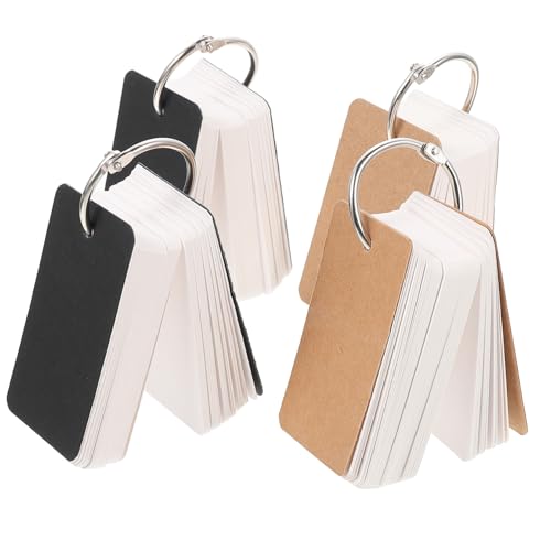 Supvox 4sätze Blankokarten Für Lernkarten Perforiert Mit Metallring Anpassbare Notizkarten Zum Mitnehmen Leere Karteikarten Für Spiele Und Schule Supvox 4sätze Blankokarten Für Lernkarten Perforiert Mit Metallring Anpassbare Notizkarten Zum Mitnehmen Leere Karteikarten Für Spiele Und Schule von Supvox