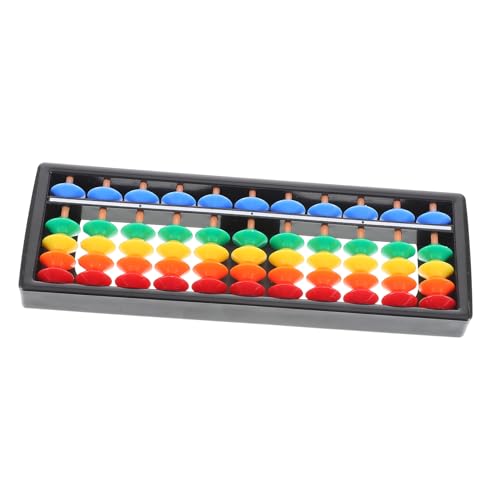 Supvox 5 Farbige Abakus Perlen Zahlen Arithmetik Abakus Für Mathematik Arithmetik Quadrat Mathe Zähler Rechenperle Kleiner Abakus Zählen Kein Knopf Kunststoff von Supvox