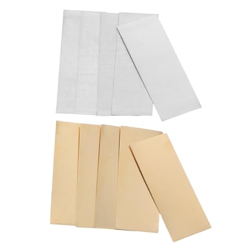 Supvox 5 Paare Zincstreifen und Kupferbleche für Elektrolyse Materialien für Fruchtbatterie Experimente Zinkanode und Kupferplatte für Praktische Anwendungen für Schulprojekte von Supvox