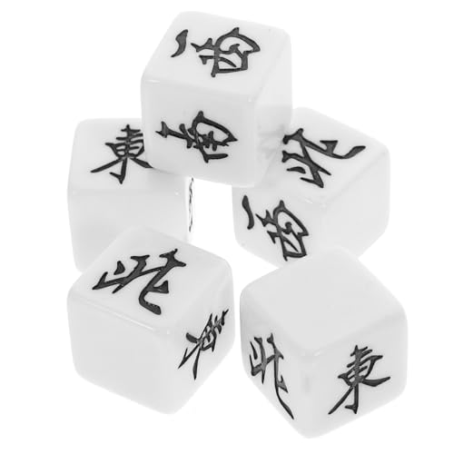 Supvox 5 Stück Acryl-Würfel-Requisite Richtung Winde Mahjong-Würfel nur Partygeschenk Acryl-Spielrequisite Würfel für Spiel Würfel-Layouts Würfel für zu Hause Acrylwürfel Supvox 5 Stück Acryl-Würfel-Requisite Richtung Winde Mahjong-Würfel nur Partygeschenk Acryl-Spielrequisite Würfel für Spiel Würfel-Layouts Würfel für zu Hause Acrylwürfel von Supvox