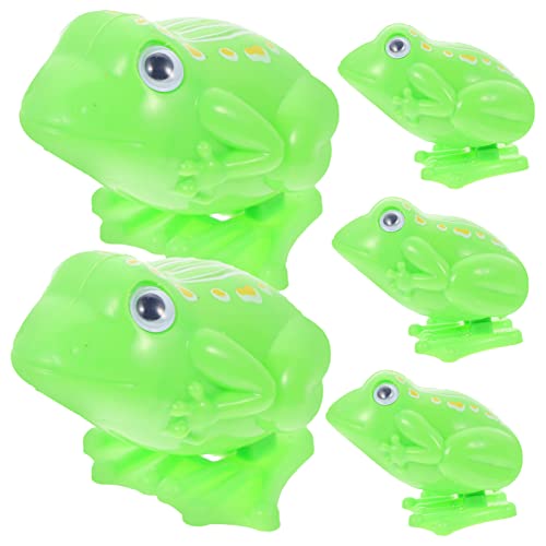 Supvox 5 Stück Aufziehspielzeug Frosch Lustige Tiermodelle für Motorische Fähigkeiten Lernspielzeug für Kleinkinder Bunt und Sicher für Stundenlangen Spielspaß Supvox 5 Stück Aufziehspielzeug Frosch Lustige Tiermodelle für Motorische Fähigkeiten Lernspielzeug für Kleinkinder Bunt und Sicher für Stundenlangen Spielspaß von Supvox