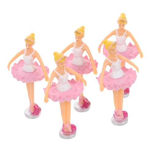 Supvox 5 Stück Ballettpuppe Puppenornament Puppendekor Prinzessin Puppe Figur Puppenprinzessin Tänzerpuppe Balletttänzerin Puppe Tanzende Mädchenpuppe Plastik von Supvox