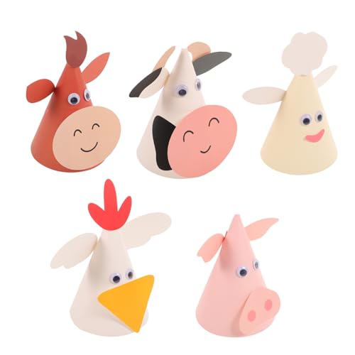 Supvox 5 Stück Cartoon Zodiac Birthday Hut Kegelhüte für Geburtstagsfeiern Babymützen Kleinkinder Rosa Tiere Hauben für Babys Geburtstagsparty-Hut Geburtstag Hüte Papier Supvox 5 Stück Cartoon Zodiac Birthday Hut Kegelhüte für Geburtstagsfeiern Babymützen Kleinkinder Rosa Tiere Hauben für Babys Geburtstagsparty-Hut Geburtstag Hüte Papier von Supvox