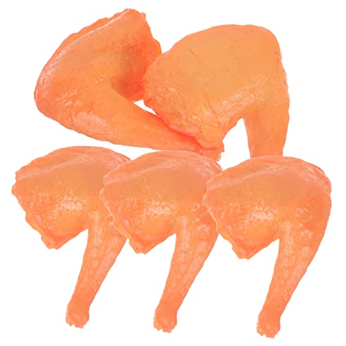 Supvox 5 Stück Entenbeinmodell gefälscht künstlich Küchenspielzeug, Essen realistische Lebensmittelrequisiten simuliertes Beinmodell Essensrequisiten Prop Essen Essensmodell PVC Supvox 5 Stück Entenbeinmodell gefälscht künstlich Küchenspielzeug, Essen realistische Lebensmittelrequisiten simuliertes Beinmodell Essensrequisiten Prop Essen Essensmodell PVC von Supvox