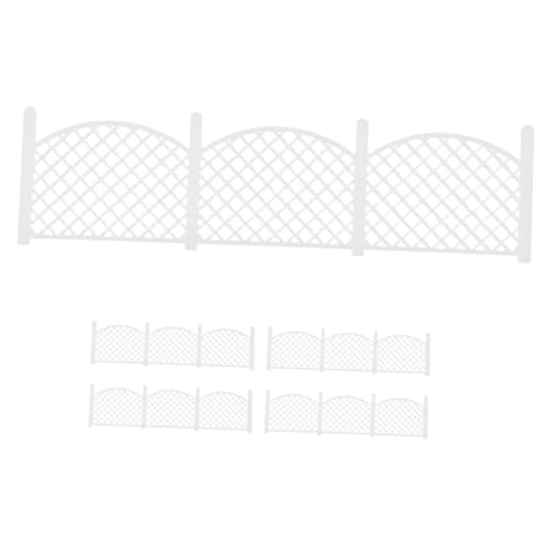 Supvox 5 Stück Gartenzaun Teiliges Dekorativer Zaun für Puppenhaus DIY Landschaft Robustes Material für Miniaturgärten Zen und Bastelprojekte Supvox 5 Stück Gartenzaun Teiliges Dekorativer Zaun für Puppenhaus DIY Landschaft Robustes Material für Miniaturgärten Zen und Bastelprojekte von Supvox