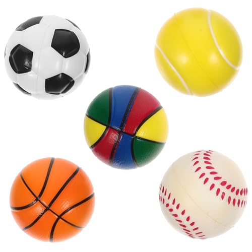 Supvox 5 Stück Hüpfender Ball für kinderspielzeug Bürospielzeug spielzeuge gummiball 7-Zoll-Basketball kleine Baseballs Mini-Sportbälle Kinderbälle PU-Schwamm Supvox 5 Stück Hüpfender Ball für kinderspielzeug Bürospielzeug spielzeuge gummiball 7-Zoll-Basketball kleine Baseballs Mini-Sportbälle Kinderbälle PU-Schwamm von Supvox