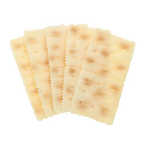 Supvox 5 Stück Imitation Soda Cracker Heimdekor Keks Requisite Lebensmittel Requisiten Für Schaufenster Ladendekorationen Kekse Künstliche Kekse Simulation Mini Harz Supvox 5 Stück Imitation Soda Cracker Heimdekor Keks Requisite Lebensmittel Requisiten Für Schaufenster Ladendekorationen Kekse Künstliche Kekse Simulation Mini Harz von Supvox